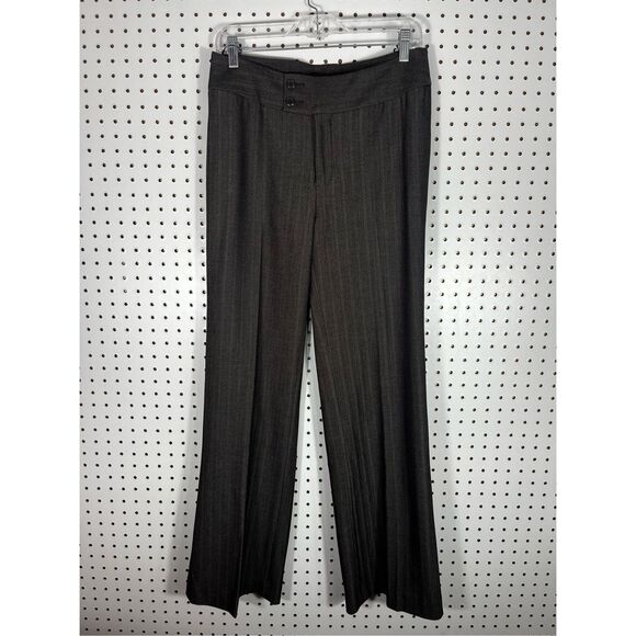 NYDJ herringbone print trousers size 6P - Picture 1 of 9